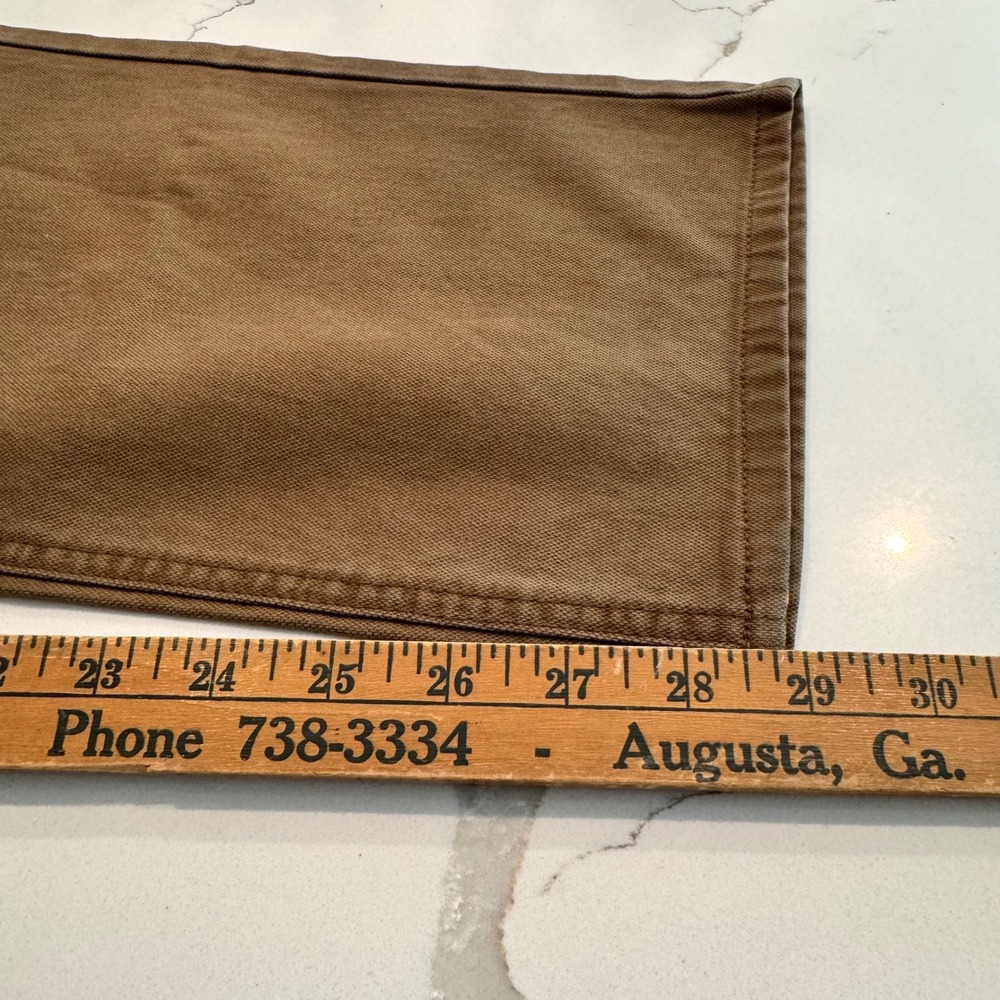 Jos A Bank 1905 Men Tailored Fit Tan Brown 5 Pocket Pants 38x29 NWT Chino Khaki - Picture 8 of 10